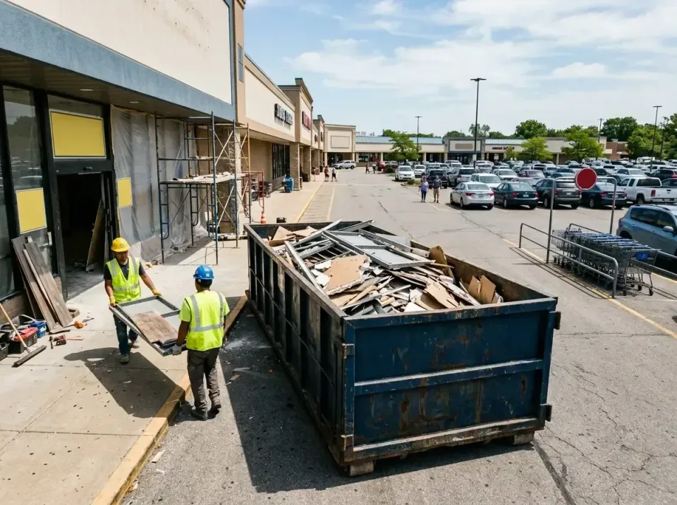 retail-store-renovation-debris-003 — frequently asked questions, Roll-off Dumpster Rentals in Archbald, PA